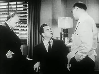 Doctor revealing the presence of luminous toxic matter in Bigelow's body