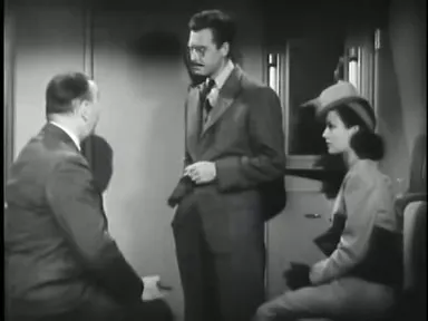 Captain Harrigan and men set the trap on the platform before travel