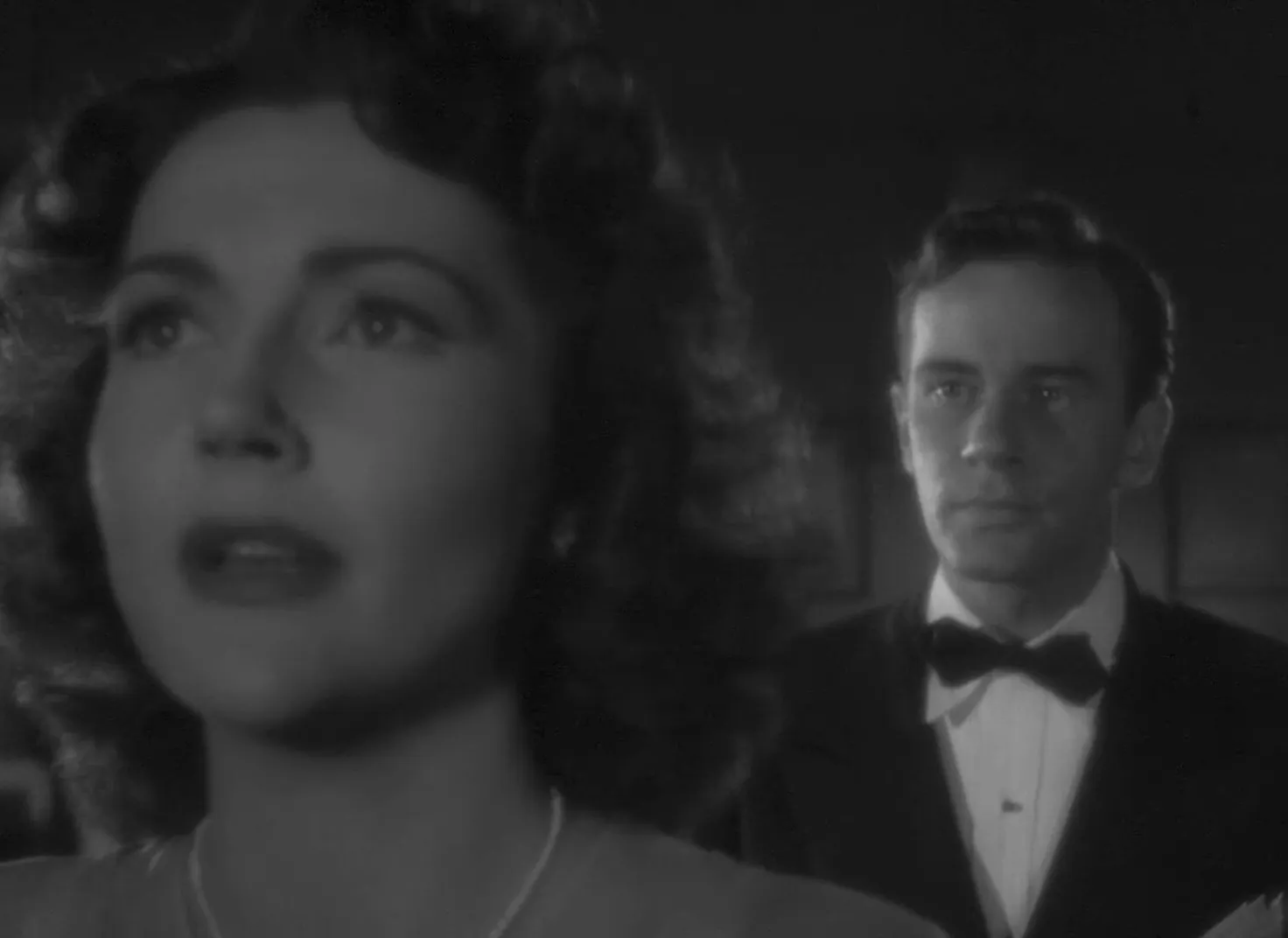 Martin and Christine by the fire, an intimate-but-tense domestic scene