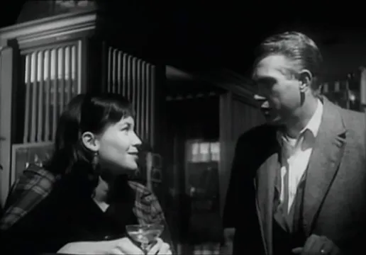 George and Ann in a bar: the tenderness that complicates his choices