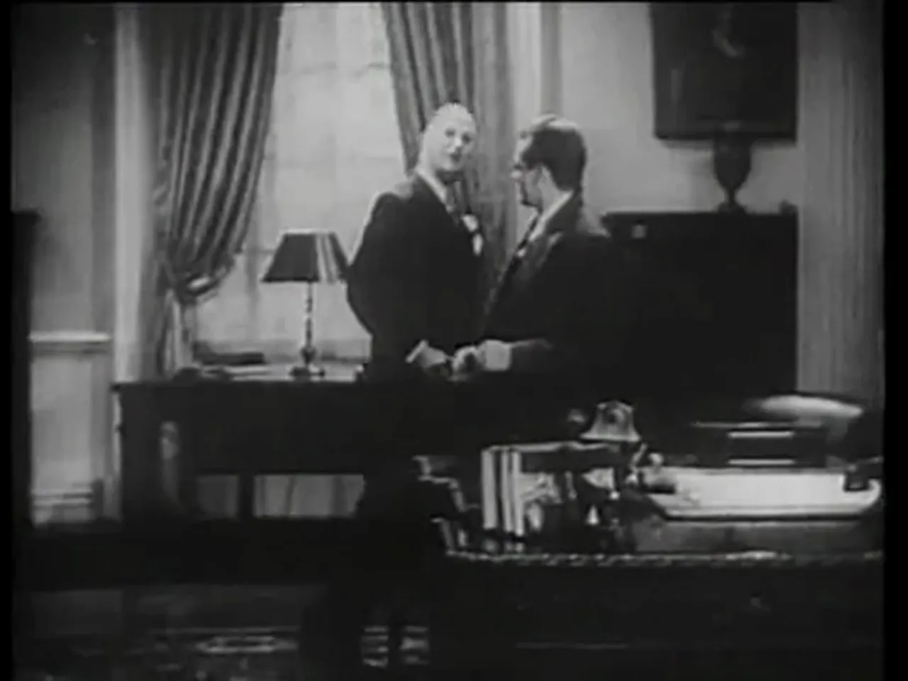 The mayor meets Johnny Cave to offer the Tax Commission position