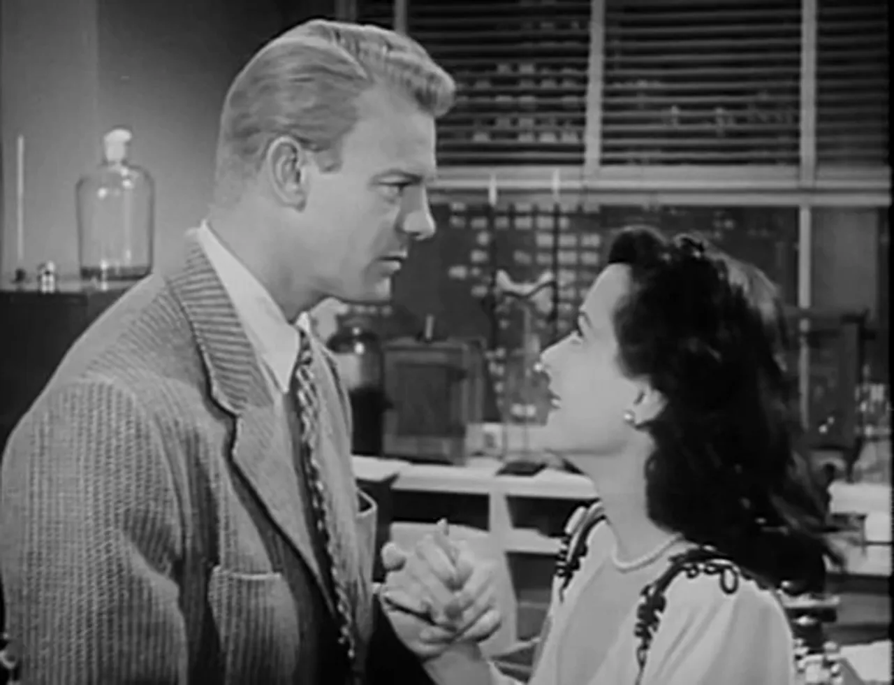 David’s impulsive proposal; the scene suggests the fragile promise of a new life