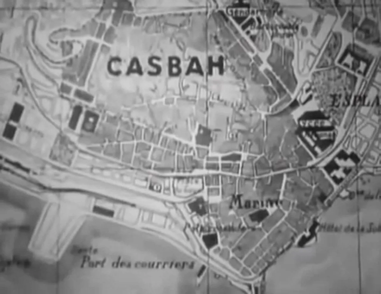 Bird's-eye conceptual image of the Casbah terrace structure
