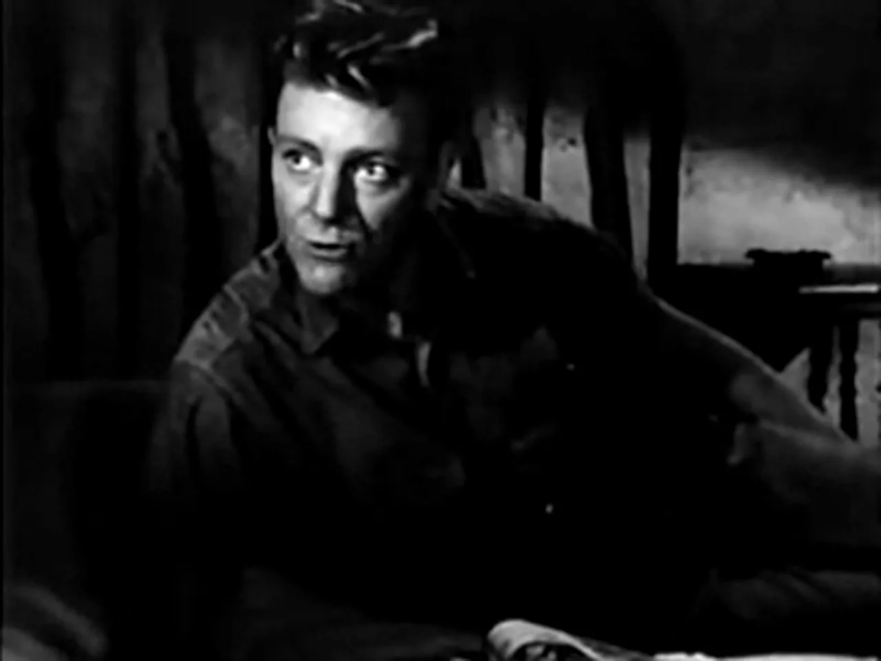 Johnny asserts he didn't want to break out—a core moral line in the film noir movie