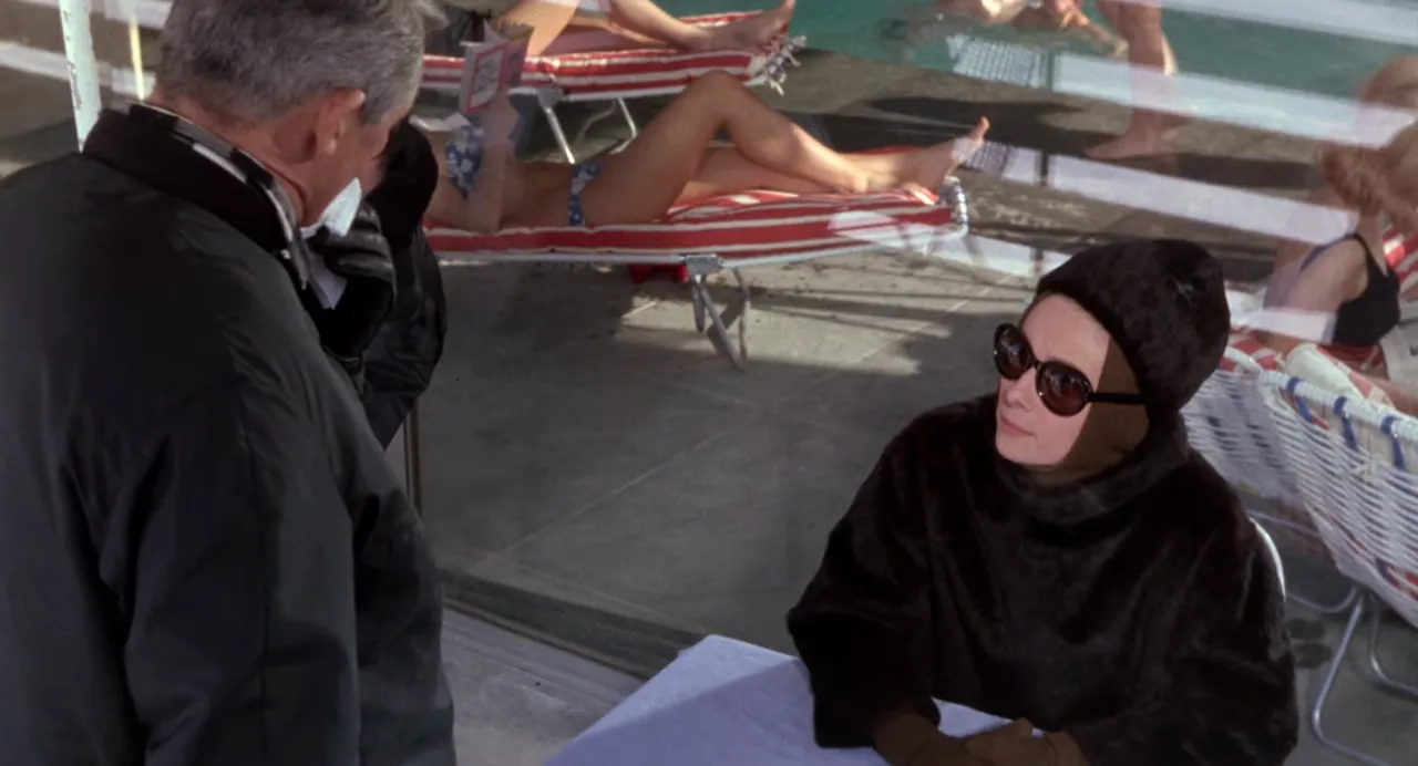 Peter Joshua meeting Regina on ski slope