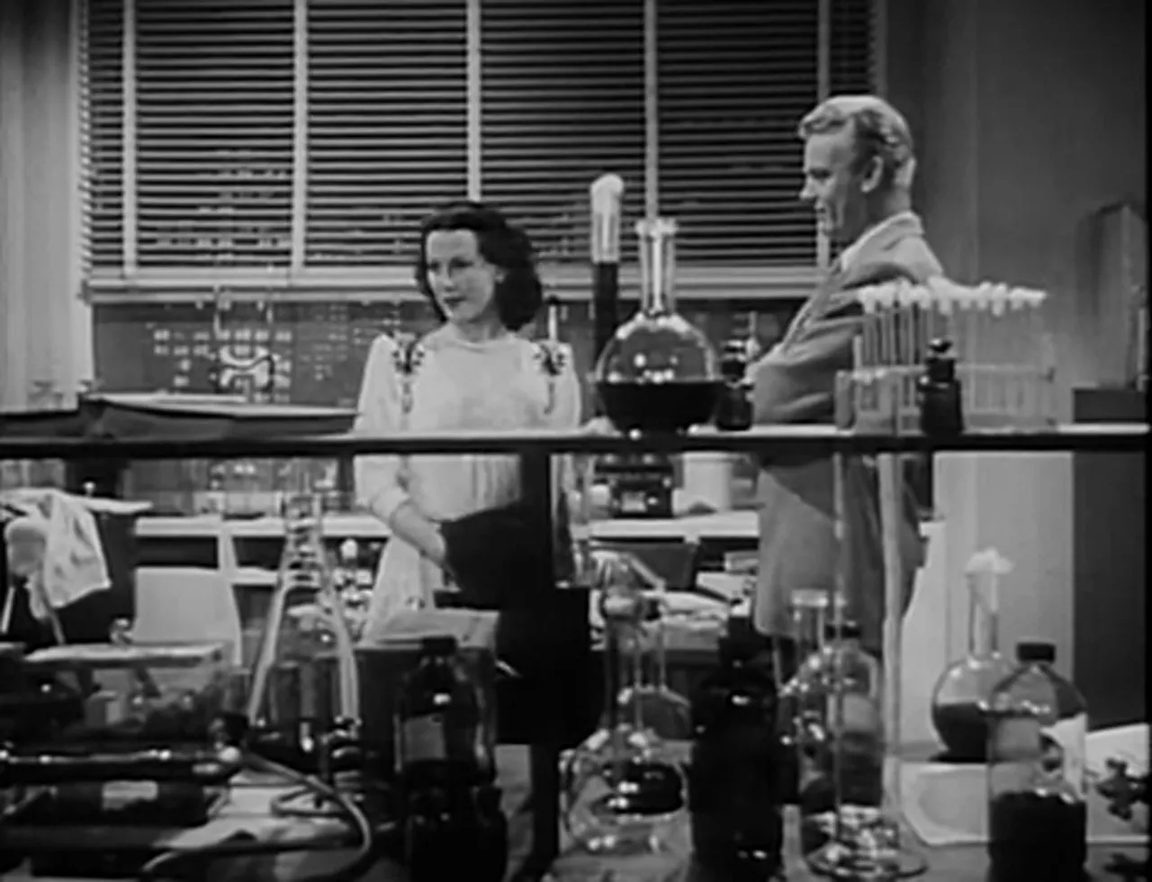 Inside the laboratory: detailed interiors emphasize scientific method and intimacy