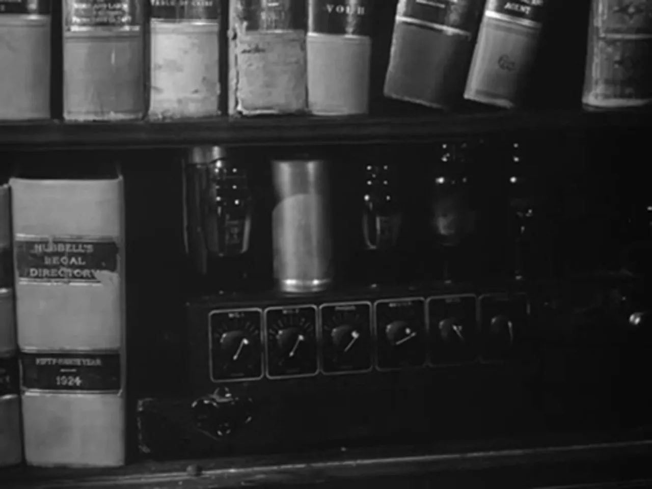 Shortwave radio set used to detonate capsules; the spy equipment revealed
